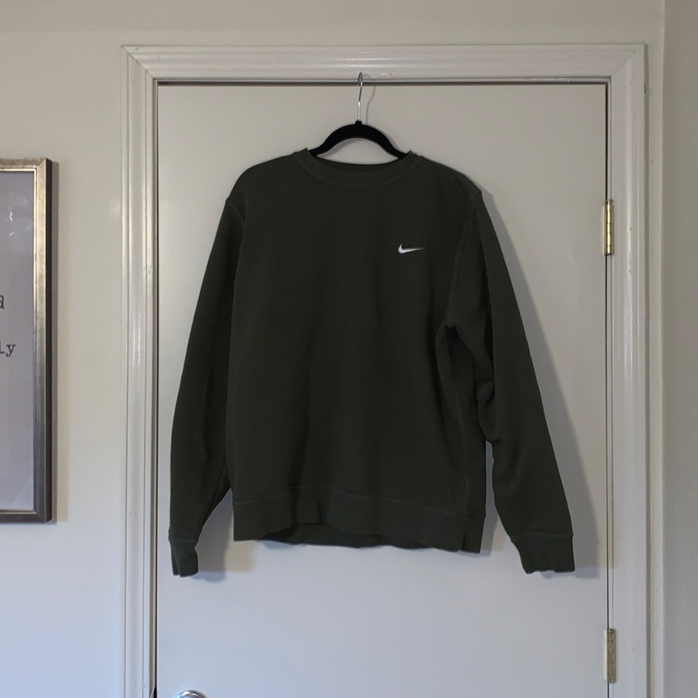 Green Nike sweatshirt